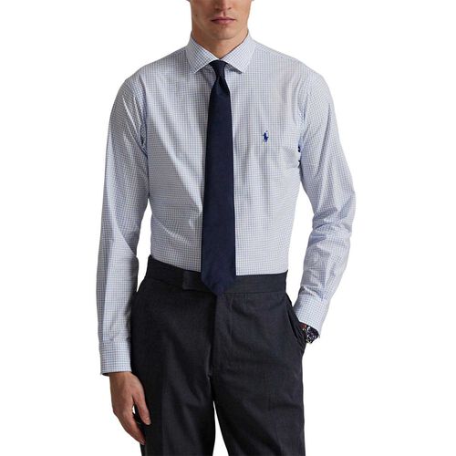 Polo Ralph Lauren Custom Fit Plaid Stretch Poplin Shirt